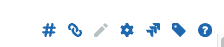 The Webhooks icon in the menu bar