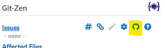 The Webhooks menu button