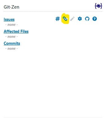 The Link Issue button