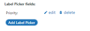 A saved picker in the settings