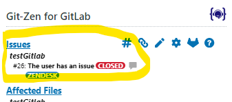 The Linked Issues section
