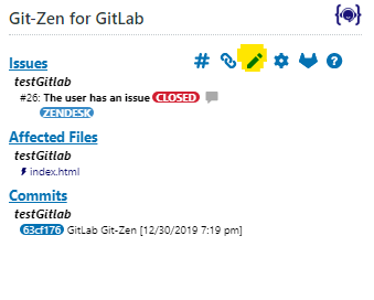 The Edit button