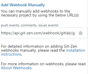 The Manual GitLab Configuration section